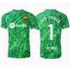 Barcelona Ter Stegen #1 Keeper Bortedrakt 2024-25 Kortermet